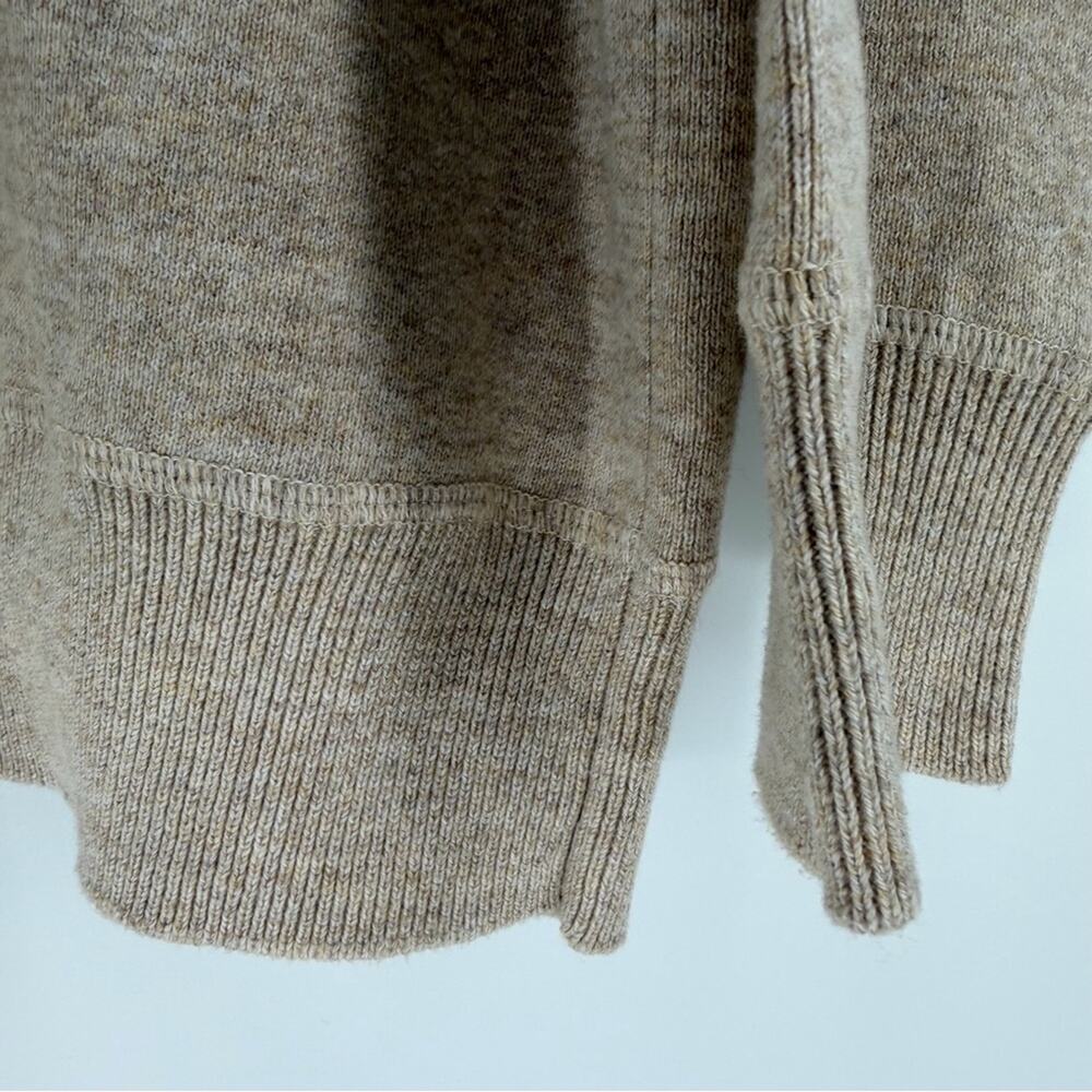 POLO Ralph Lauren Crewneck Cotton Sweater Beige Mens Size 3LT Casual Preppy - Picture 8 of 10